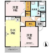 ベルジュシンメイの間取り画像