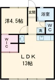 南ハイツの間取り画像