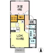 メゾン・クレシアBの間取り画像