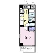 カーサソレアードの間取り画像