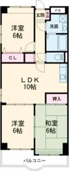 センターロイヤルの間取り画像