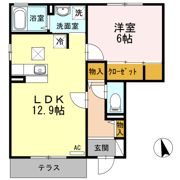 ヴェスタの間取り画像