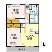 スリー・スター Ⅴ号館 Bの間取り画像