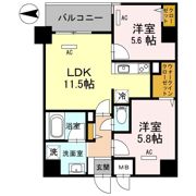 幸court nara sanjoの間取り画像