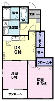 カーパス・サクソルムの間取り画像
