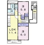 サン・フィオーレⅠの間取り画像