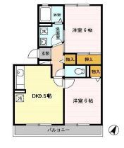 ハイカムールさくら館の間取り画像