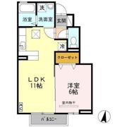 サンスクエア Aの間取り画像