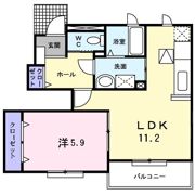 ラピュタAの間取り画像