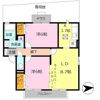 ロジュマン葛城 A棟の間取り画像