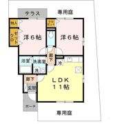 ハイツメビウス A棟の間取り画像