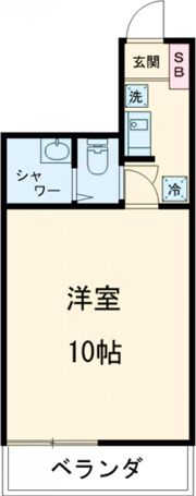 サンハイツ鶴崎の間取り画像