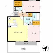 リビングタウン高山台 B棟の間取り画像