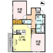 セジュール稲田本町Ⅱの間取り画像