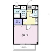 アムール パティオの間取り画像