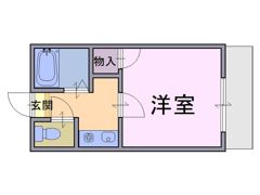 大和高田第21マンションの間取り画像