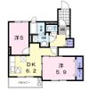 シャンテフルールの間取り画像