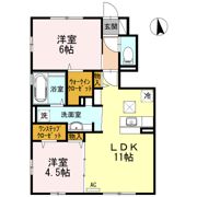 カーサ フェリーチェ C棟の間取り画像