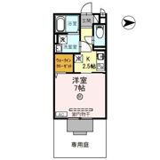 ヴィラ クレストの間取り画像