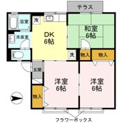 メゾンショコラ B棟の間取り画像