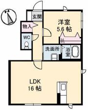 MarroneBの間取り画像