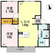 太田田園ハイツ B棟の間取り画像