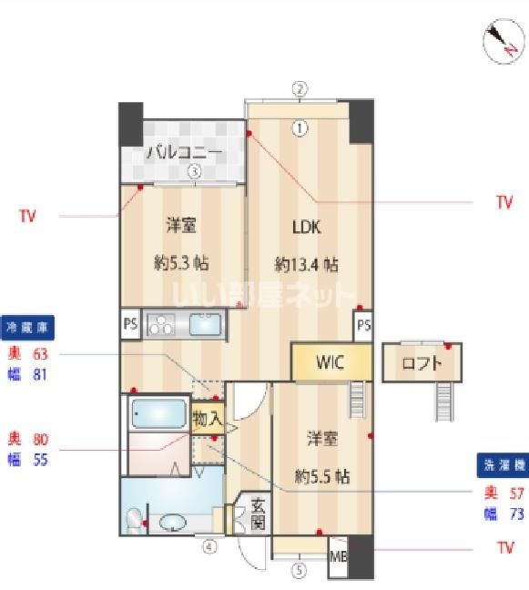 間取図