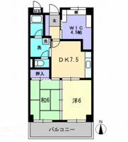 ノースポイントハイツの間取り画像