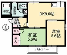 ドムス・ヒルズ A館の間取り画像