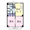 パルネット磯野の間取り画像