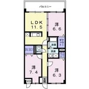 オーブ木太の間取り画像