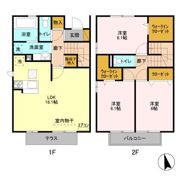 ファミリアつくばの間取り画像