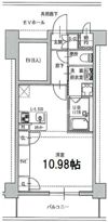 JET BLD GALLERIAの間取り画像
