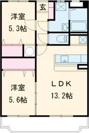 ユーミーなでしこの間取り画像