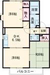 メルベーユゆたか A棟の間取り画像