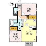 レジデンス天理 参番館の間取り画像