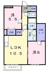 エスペランサEASTの間取り画像