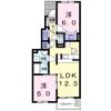 セレンディピティ Ⅱの間取り画像
