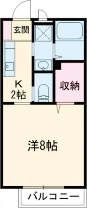 Calm Maisonの間取り画像