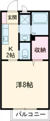 Calm Maisonの間取り画像