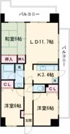 パルジュ明野の間取り画像