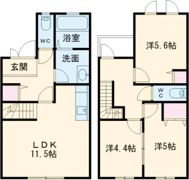 レジェンドIIの間取り画像