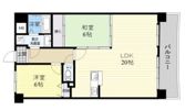 プランドール中川の間取り画像