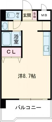 大在MGビルの間取り画像