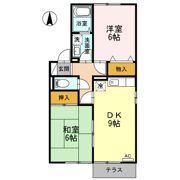 ハルメゾンの間取り画像