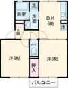 メゾン・デュ・ソレーユ若葉館の間取り画像