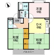 セジュール綾 B棟の間取り画像