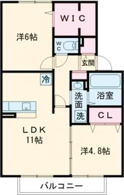 Hope花江川の間取り画像