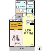 ボヌール羽屋Lの間取り画像