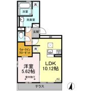 ボヌール羽屋Lの間取り画像